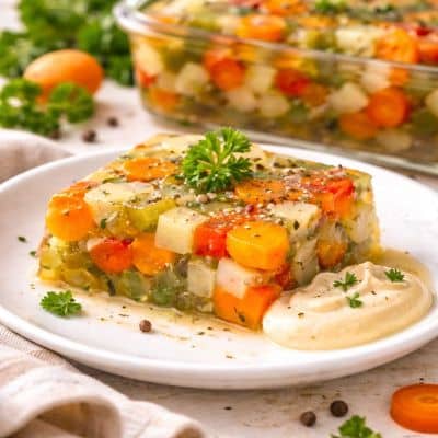 schnelle hausgemachte sülze vegan