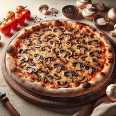 basische pizza funghi