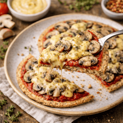 gesunde pizza basisch hausgemacht
