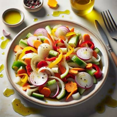 bunt gemischter salat
