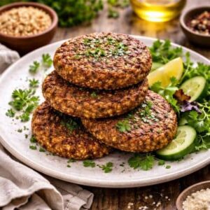 basische buchweizen frikadellen