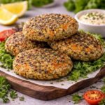 Basische Beilagen.: Lupinenfrikadellen