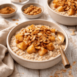 Basisches Frühstück:: Bratapfel Porridge 