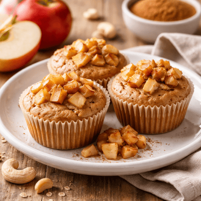 vegane apfelmuffins selbstgemacht